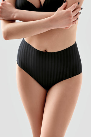 Kadın Desenli Yüksel Bel Bato Külot 
 369211