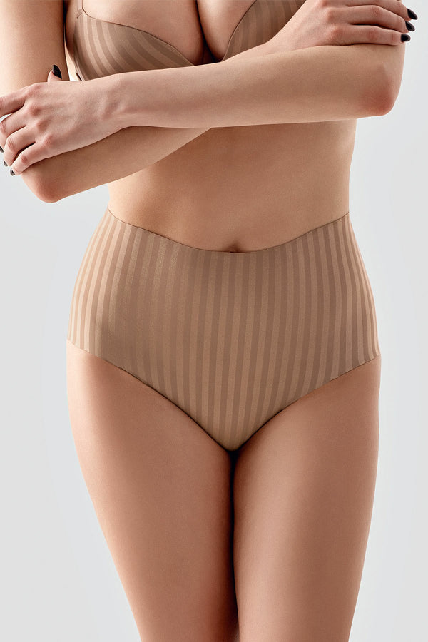 Kadın Desenli Yüksel Bel Bato Külot 
 369211