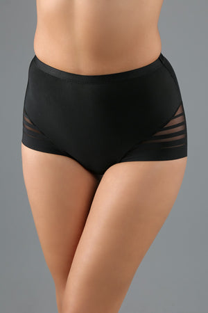 Kadın Yuksek Bel Korseli Külot 369301 - VienettaANTRASİTL