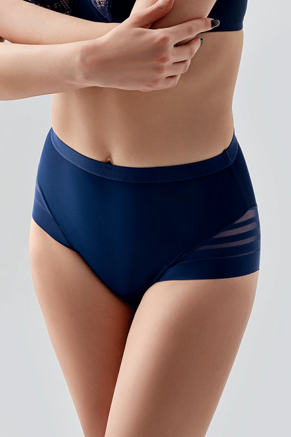 Kadın Yuksek Bel Korseli Külot 369301 - VienettaLACİVERTS