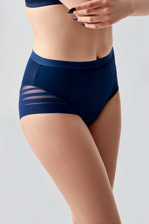 Kadın Yuksek Bel Korseli Külot 369301 - VienettaANTRASİTL