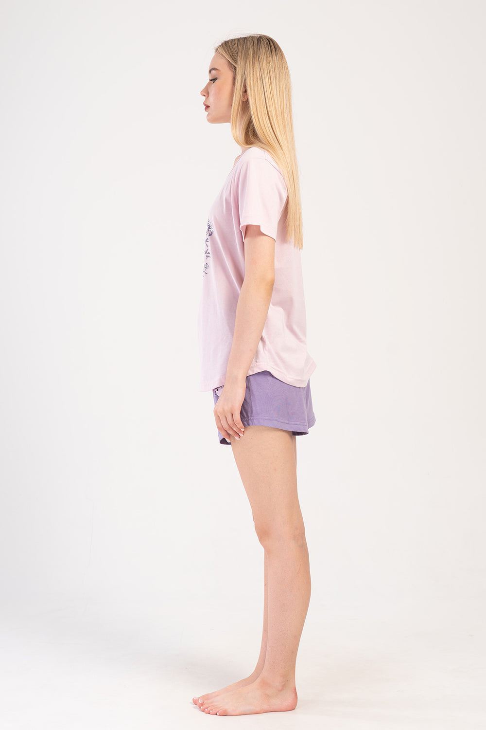 Woman Supreme Saxa O Neck Capri Set - Vienetta1.Grup13 - 3405TCX