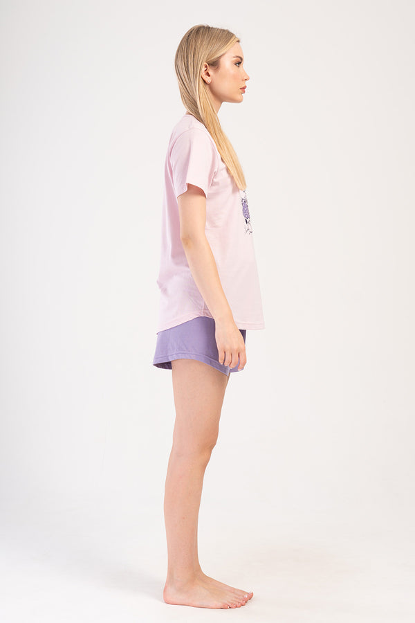 Woman Supreme Saxa O Neck Capri Set - Vienetta1.Grup13 - 3405TCX