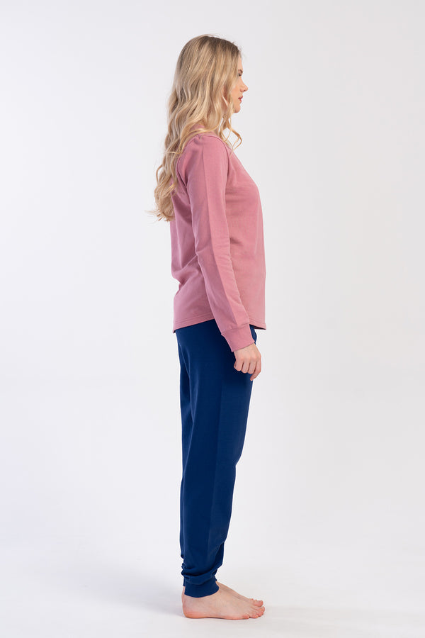 KADIN PIJAMA TAKIM 2IPLIK 403020 - Vienetta1.GrupPINK