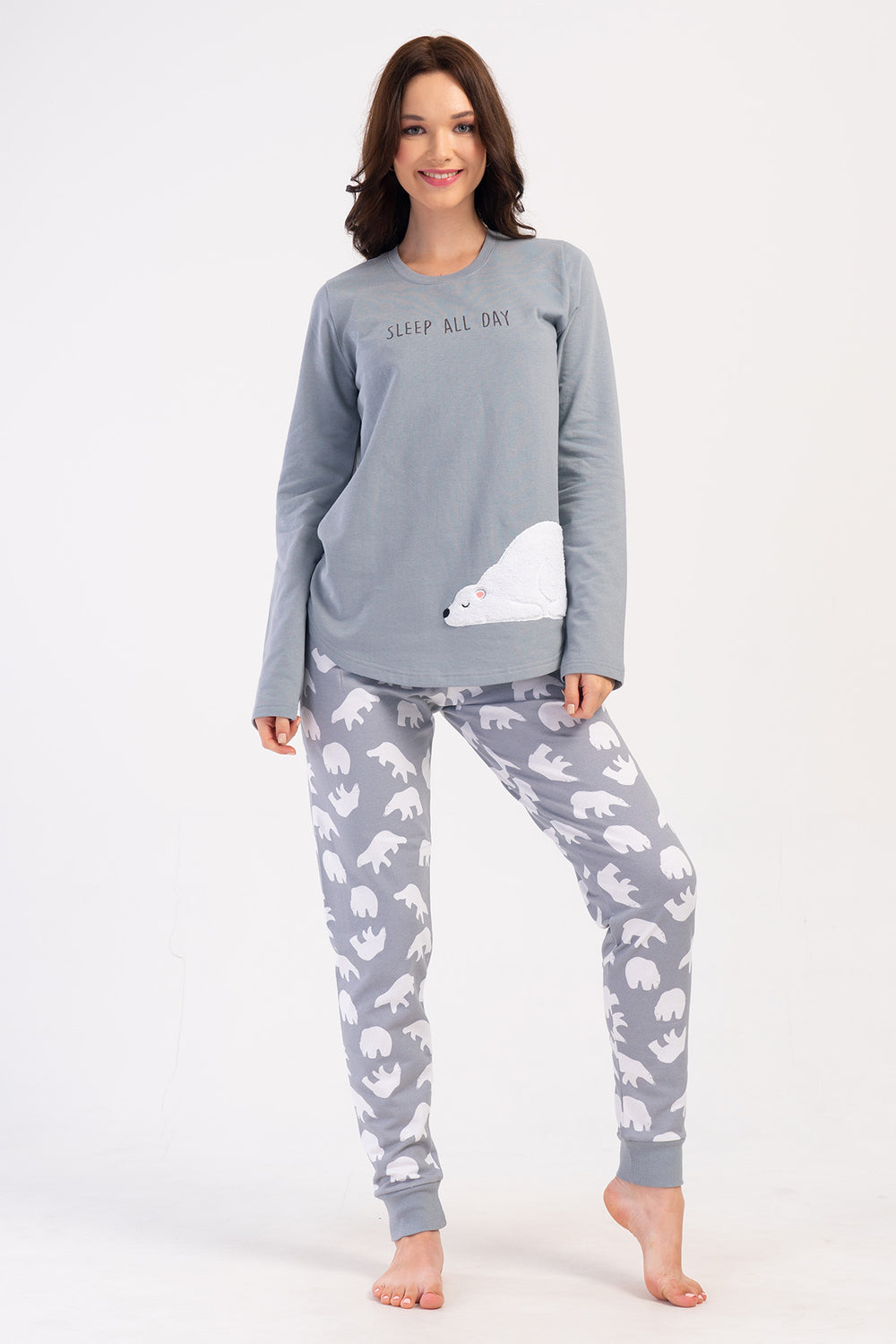 KADIN PIJAMA TAKIM 2IPLIK 403035 - Vienetta1.GrupTAS