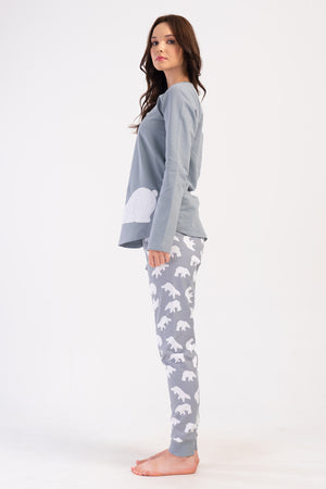 KADIN PIJAMA TAKIM 2IPLIK 403035 - Vienetta1.GrupTAS