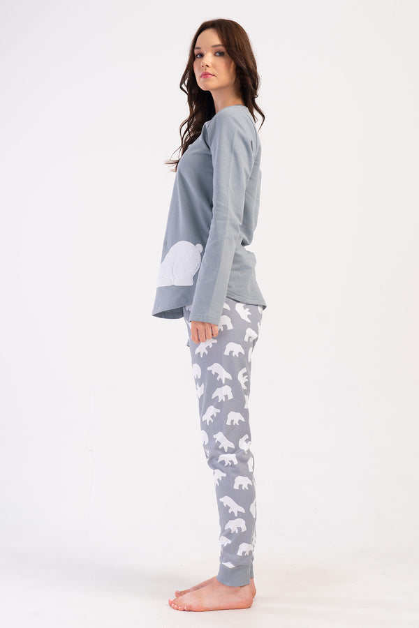 KADIN PIJAMA TAKIM 2IPLIK 403035 - Vienetta1.GrupTAS