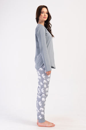 KADIN PIJAMA TAKIM 2IPLIK 403035 - Vienetta1.GrupTAS