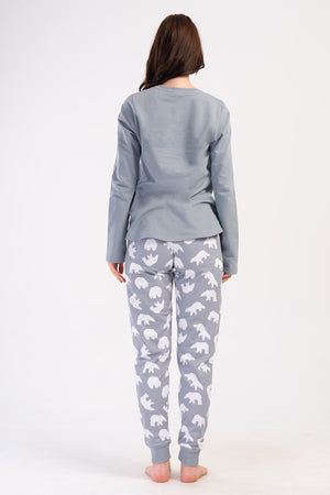 KADIN PIJAMA TAKIM 2IPLIK 403035 - Vienetta1.GrupTAS