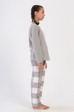 KIZ COCUK PIJAMA TAKIM POLAR 403071 - Vienetta1.GrupGRI