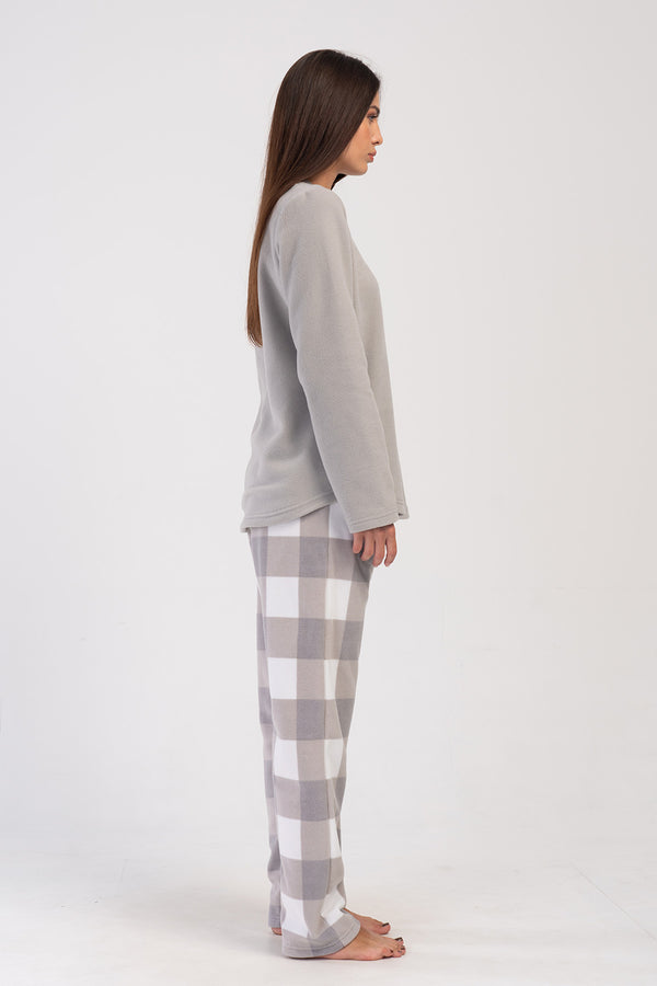 KADIN XXL PIJAMA TAKIM POLAR 403074 - Vienetta1.GrupGRI