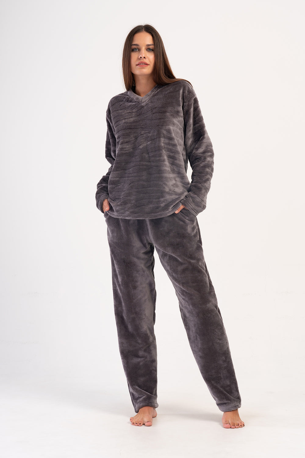 KADIN PIJAMA TAKIM J.ULTRASOFT V.SOFT PURE 403131 - Vienetta1.GrupGRI