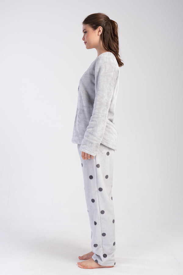 KADIN XXL PIJAMA TAKIM SUPER SOFT V.SOFT PURE 403155 - Vienetta1.GrupGRI