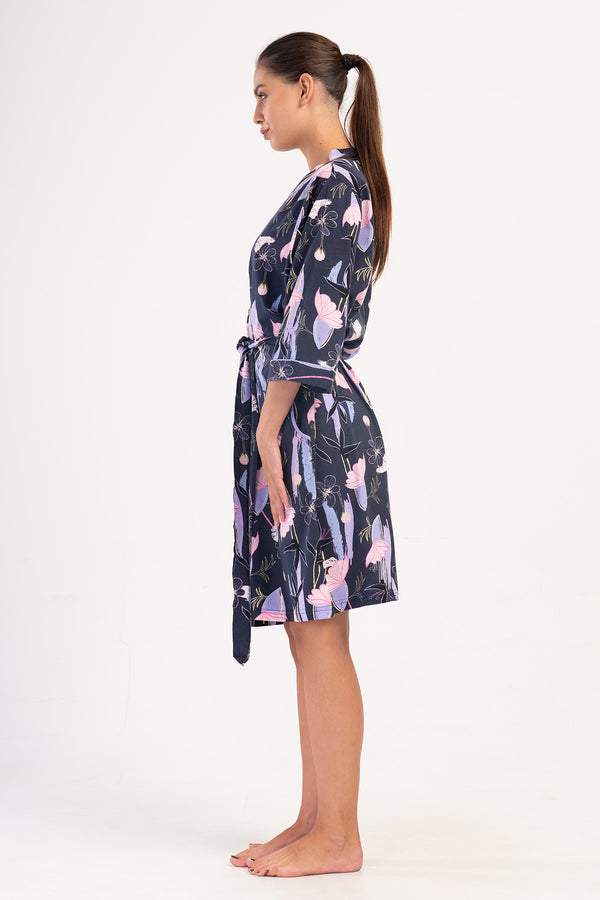 KADIN P.SUPREM BATTAL XXL 3/4KOL CEPLI SABAHLIK 403163 - Vienetta1.GrupLEYLAK