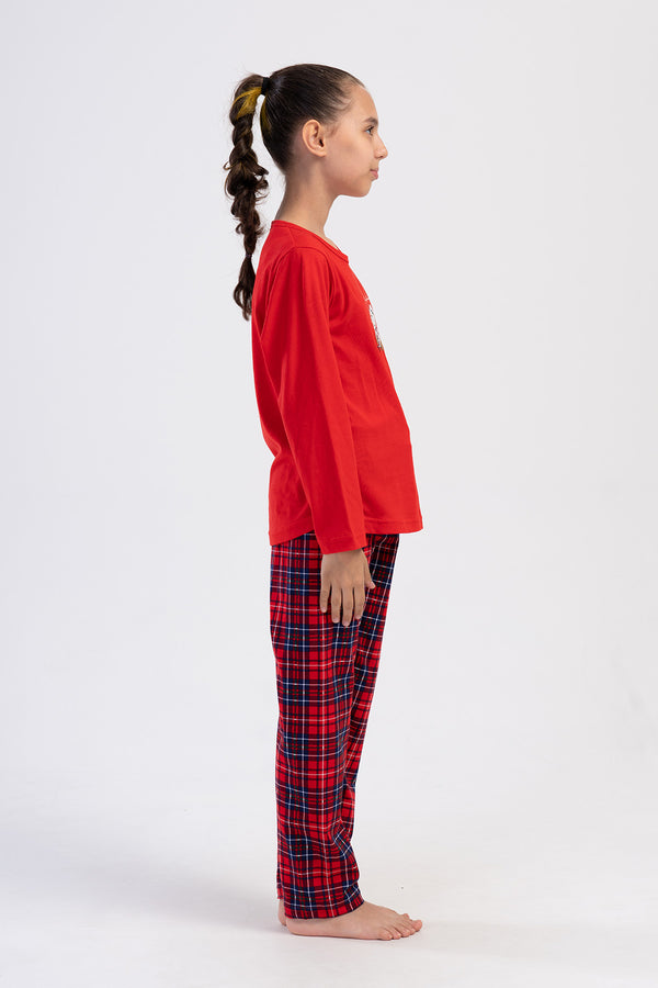 Kids' Girl Supreme Scarlet Pyjama Set