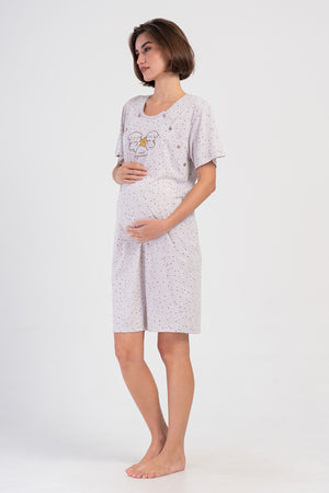 KADIN HAMILE SUPREM KISA KOL TUNIK 403229 - Vienetta1.GrupBEJ