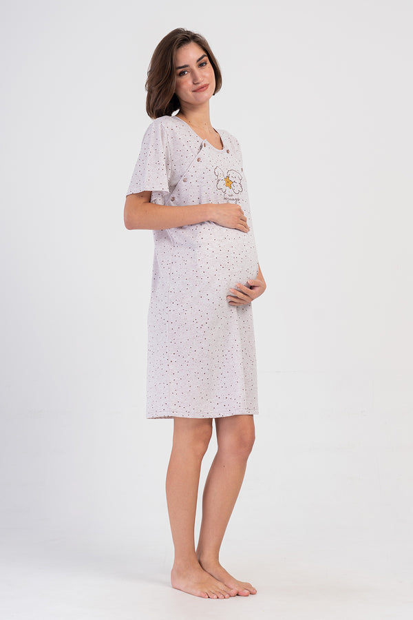 KADIN HAMILE SUPREM KISA KOL TUNIK 403229 - Vienetta1.GrupBEJ