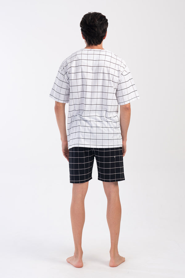 Man Supreme Dirty White Short Set