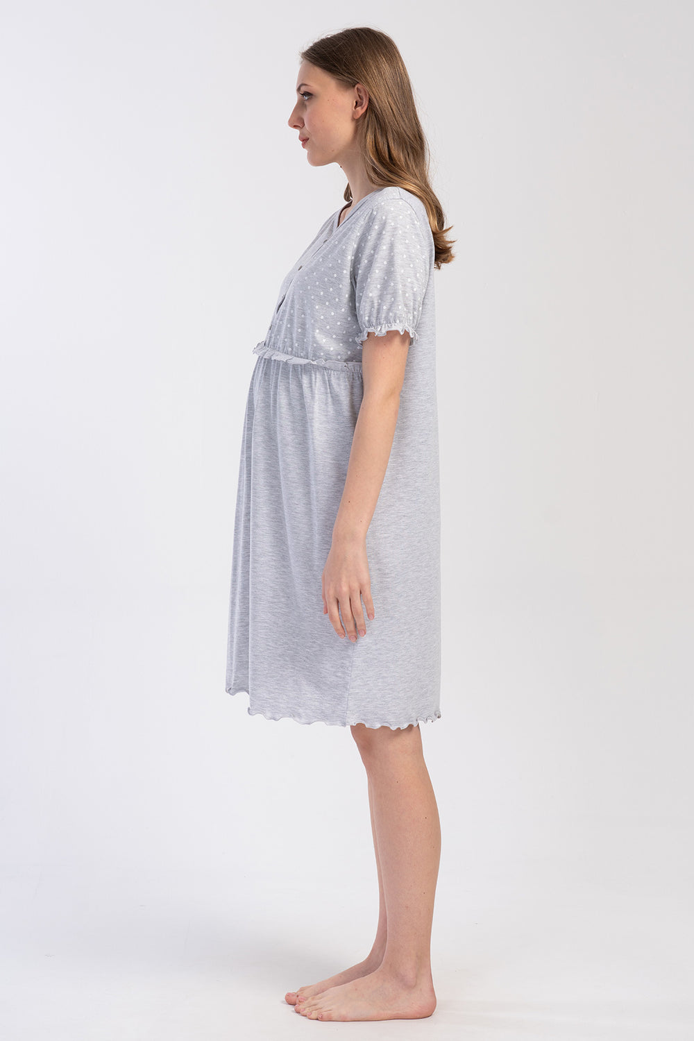 Woman Supreme Buttoned Evra Pregnant Tunic 