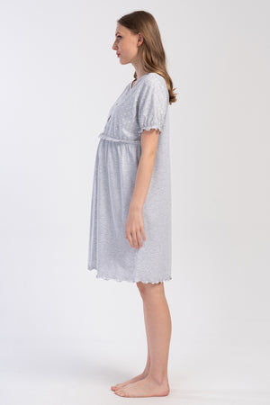 Woman Supreme Buttoned Evra Pregnant Tunic 
