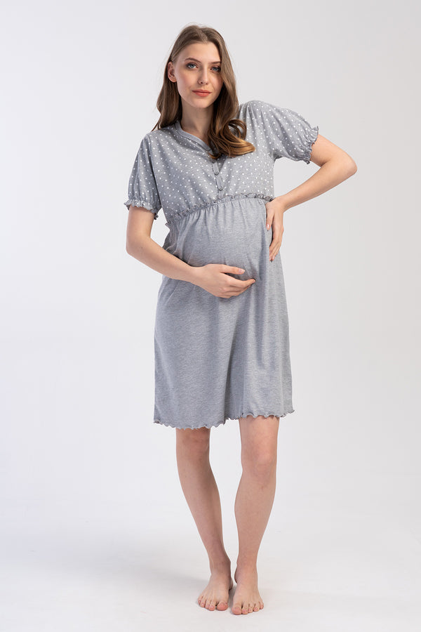 Woman Supreme Buttoned Evra Pregnant Tunic 