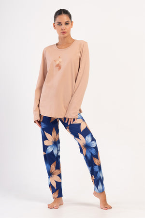 KADIN SUPREM XXL UZUN KOL PIJAMA TAKIM 403291