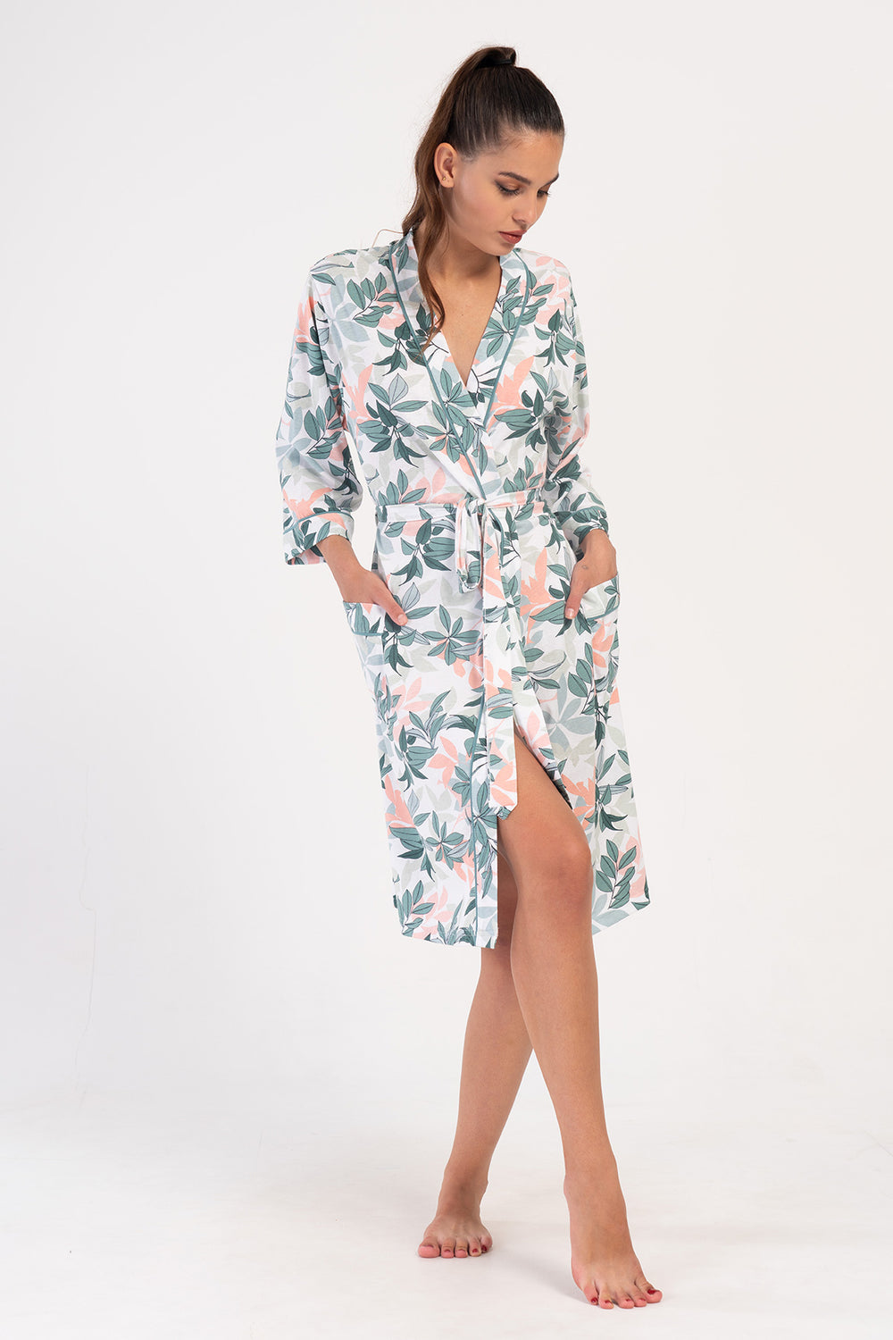 KADIN SUPREM XXL 3/4KOL SABAHLIK 403312 - Vienetta1.GrupPETROL