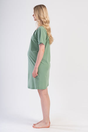 Woman Supreme Niva Buttoned Pregnant Tunic