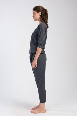 KADIN SUPREM 3/4KOL 7/8BOY PIJAMA TAKIM 403342 - Vienetta1.GrupANTRASIT