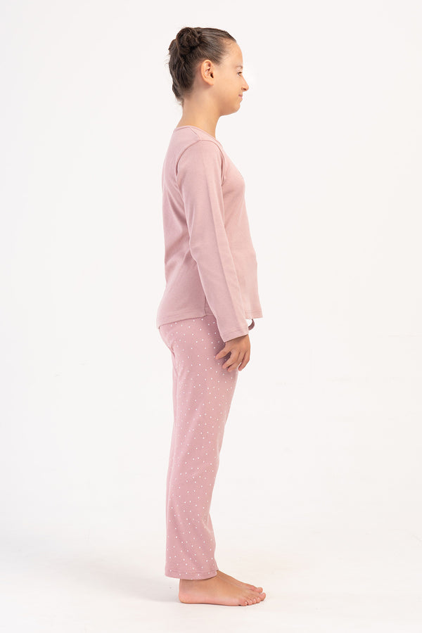 Kids' Girl Interlock Nova Pyjama Set