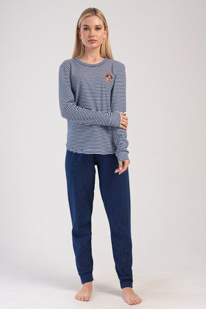 Woman Interlock Besa Pyjama Set