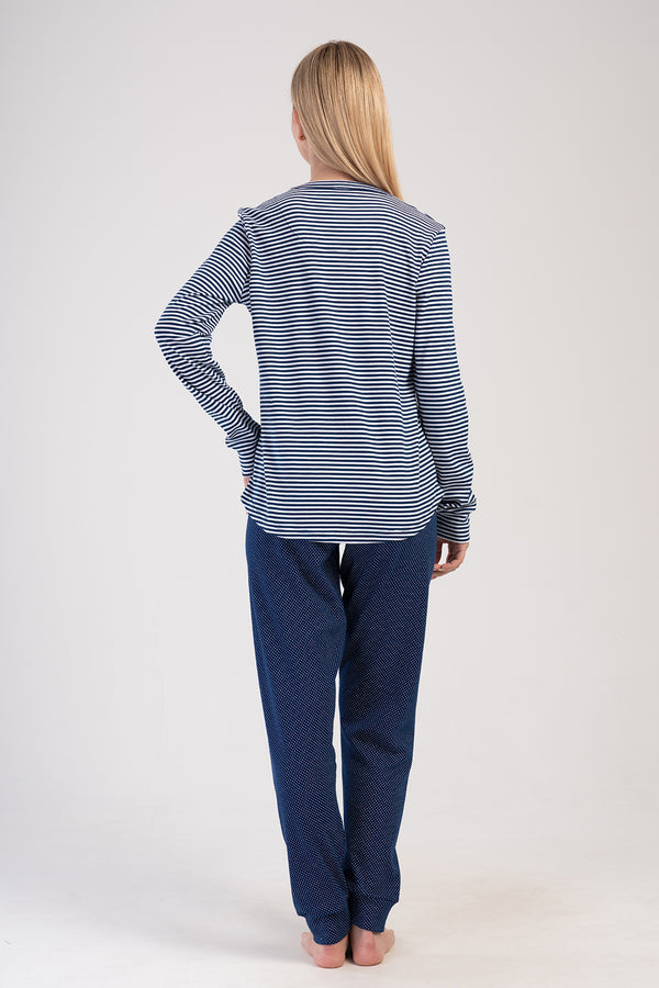 Woman Interlock Besa Pyjama Set