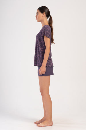 KADIN VISCON KISA KOL SORT TAKIM 404016 - Vienetta1.GrupMOR