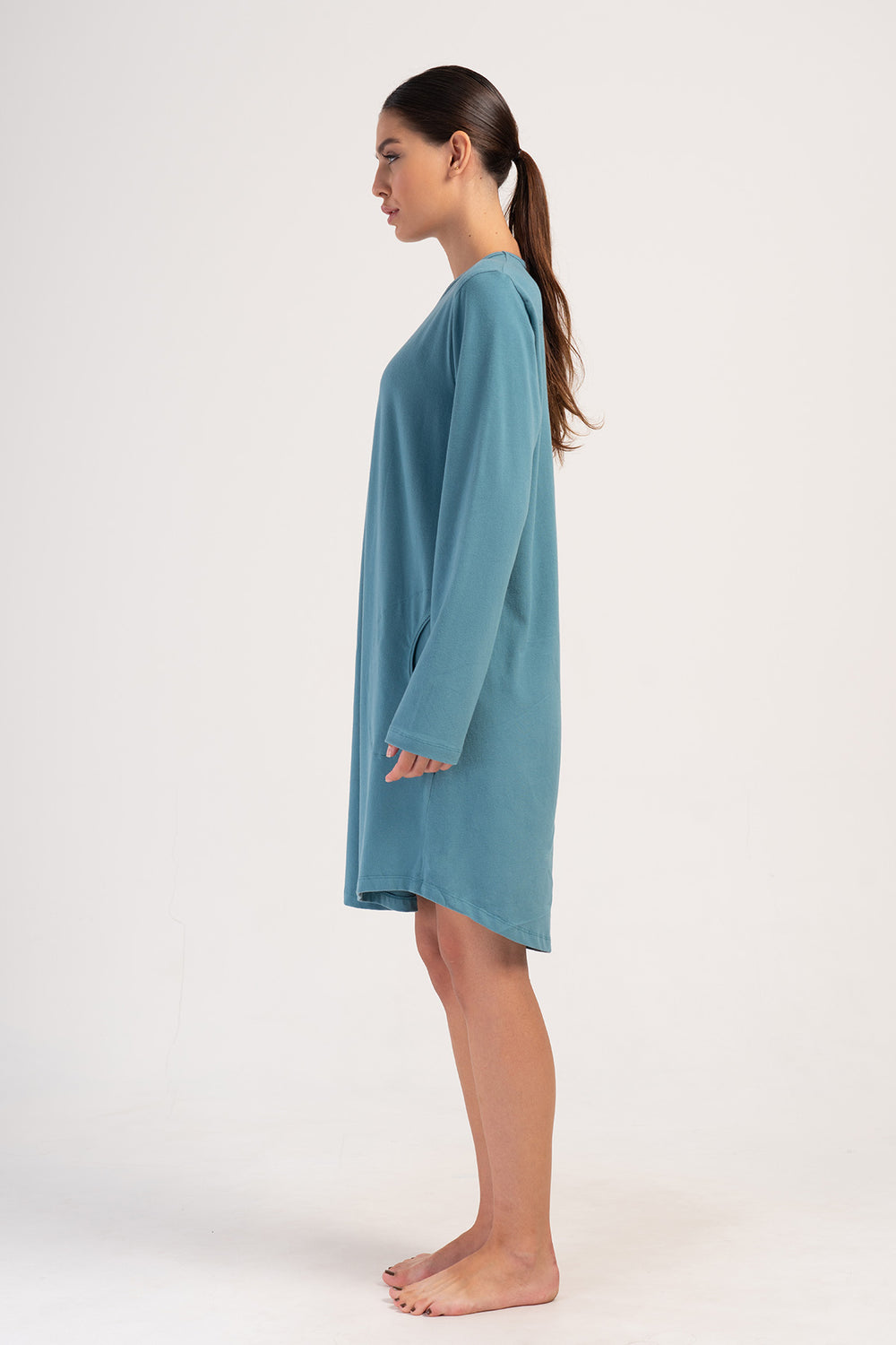 KADIN LYC SUPREM XXL UZUN KOL TUNIK 404023 - Vienetta1.GrupPETROL