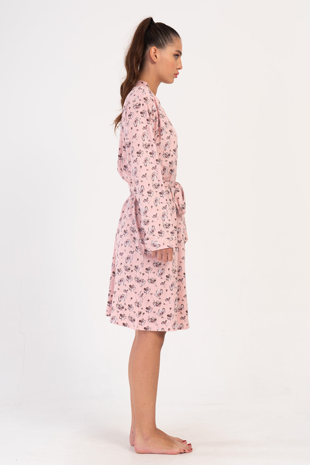 KADIN INTERLOK UZUN KOL CEPLI SABAHLIK 404139 - Vienetta1.GrupPINK