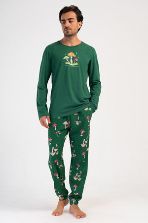 ERKEK PIJAMA TAKIM SUPREM 405037 - Vienetta1.GrupHAKI001