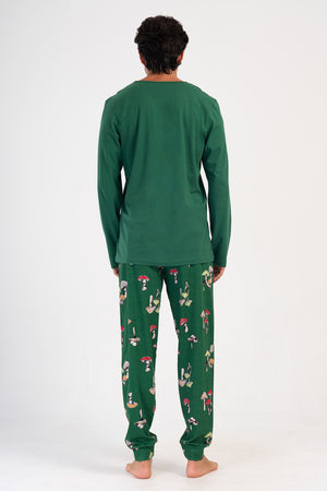 ERKEK PIJAMA TAKIM SUPREM 405037 - Vienetta1.GrupHAKI001