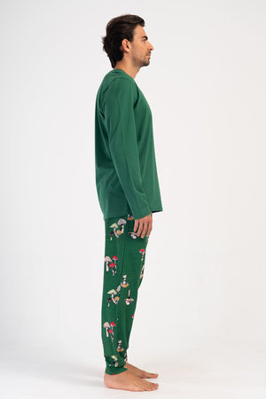 ERKEK PIJAMA TAKIM SUPREM 405037 - Vienetta1.GrupHAKI001