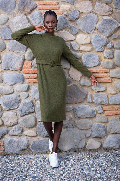 KADIN ELBISE LYC KASKORSE PLUS 405054 - Vienetta1.GrupHAKI