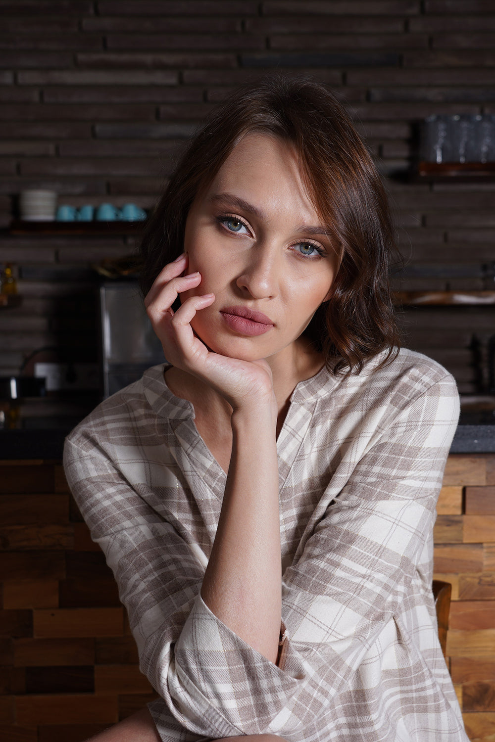 KADIN ELBISE DOKUMA PLUS 405110 - Vienetta1.GrupKIREMIT001