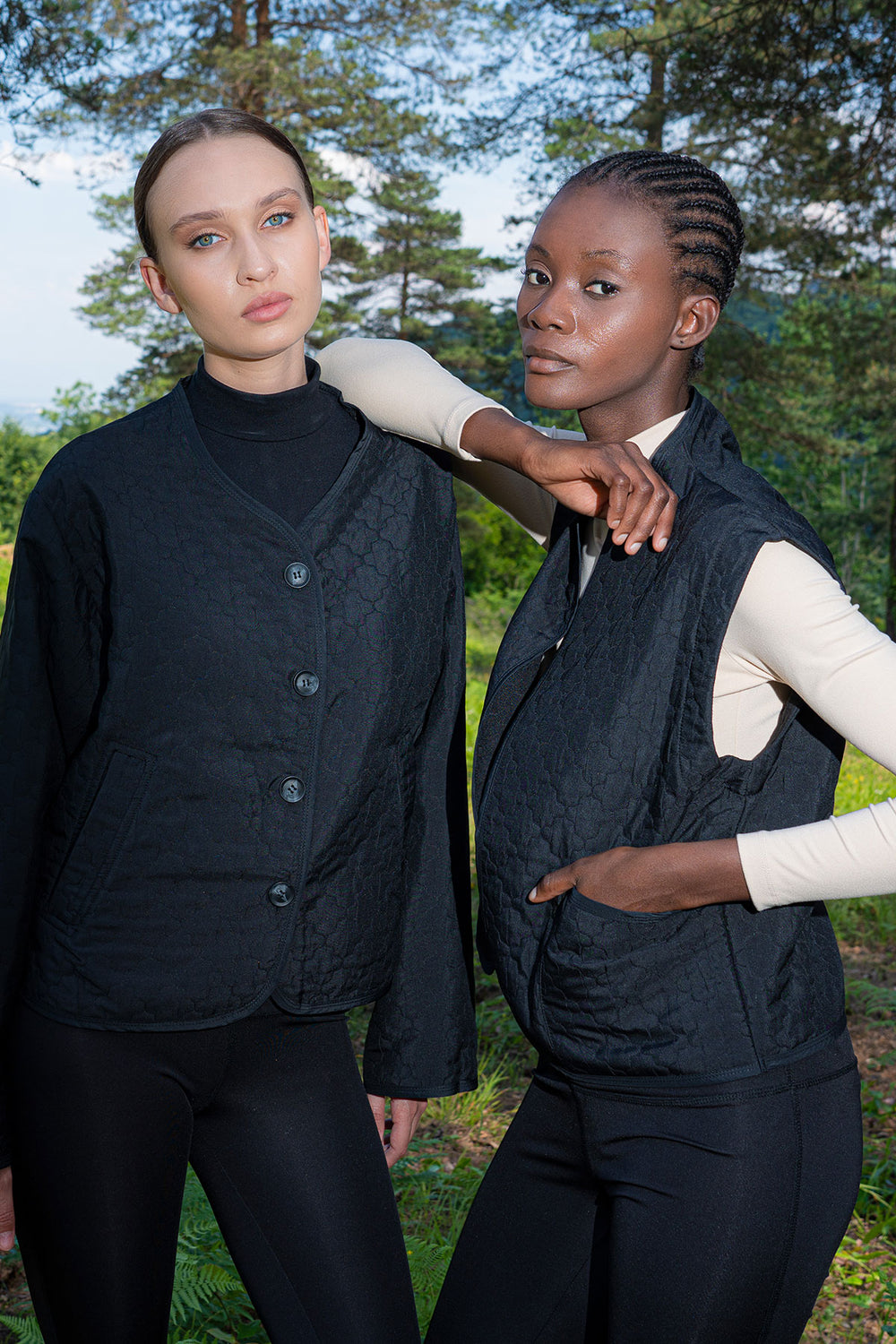 KADIN YELEK KAPITONE PLUS 405117 - Vienetta1.GrupSIYAH