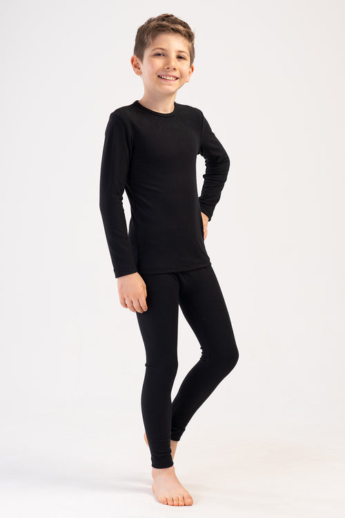 ERKEK COCUK ICLIK TAKIM COMFORT THERMAL KIDS 405160 - Vienetta1.GrupSIYAH