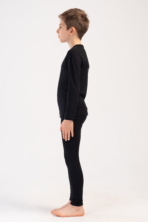 ERKEK COCUK ICLIK TAKIM COMFORT THERMAL KIDS 405160 - Vienetta1.GrupSIYAH