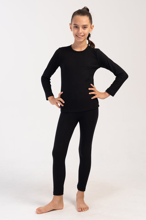 KIZ COCUK ICLIK TAKIM COMFORT THERMAL KIDS 405161 - Vienetta1.GrupSIYAH