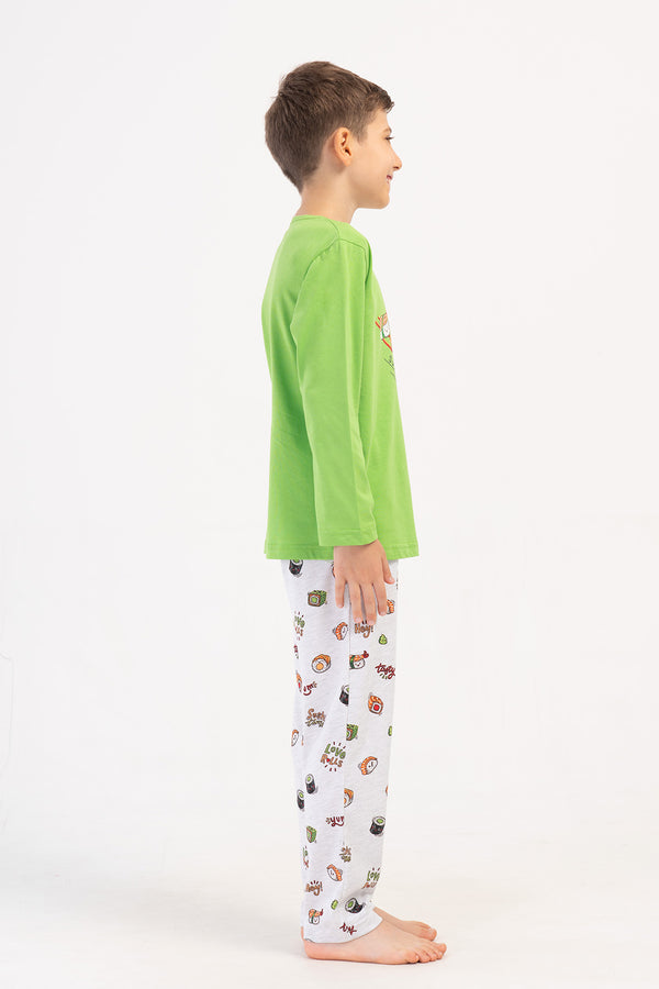 Kids' Boy Green Supreme Pyjama Set