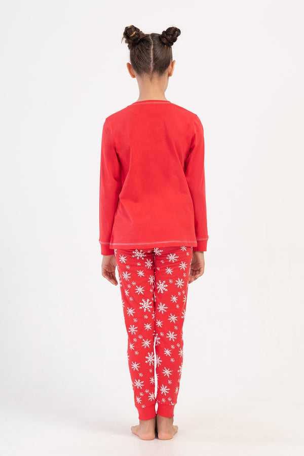 Kids' Girl Christmas Theme Supreme Pyjama Set