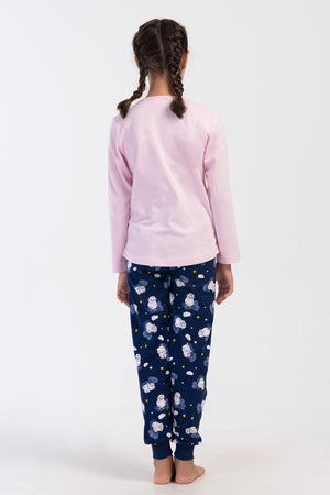 Kids' Girl Pinky Supreme Pyjama Set