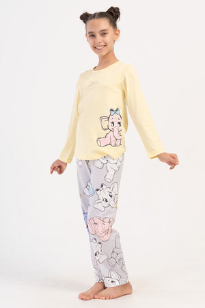 GIRL'S SUPREME LONG-SLEEVE PAJAMA SET (9-10/15-16) 405230