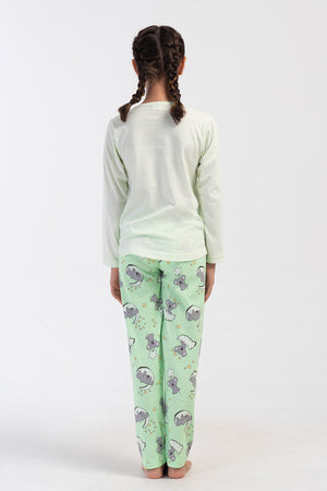 KIZ COCUK SUPREM UZUN KOL PIJAMA TAKIM(9 - 10/15 - 16) 405234 - Vienetta1.GrupSPRAY