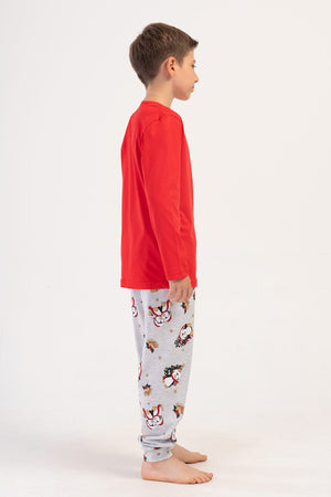 Kids' Boy Gelly Christmas Long Sleeve Pyjama Set